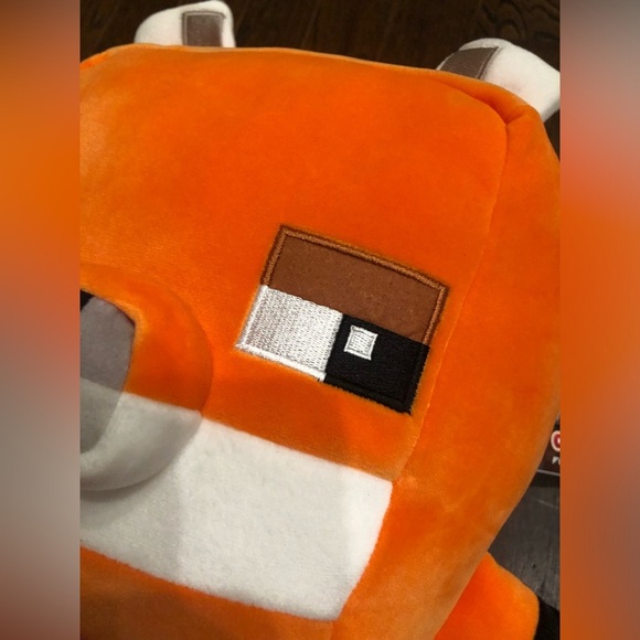Minecraft Cuutopia Large 10” Fox Plush by Mattel - BRAND NEW W/TAGS! - Picture 4 of 9